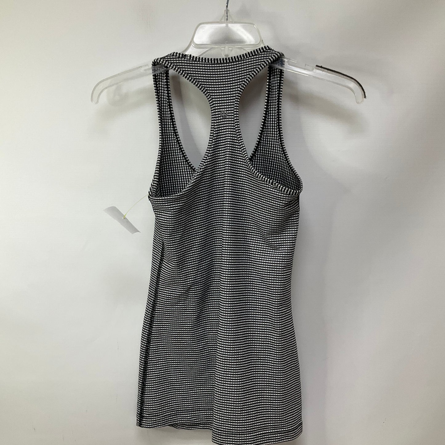 Athletic Tank Top By Lululemon In Black & White, Size: 4