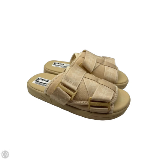 Sandals Flats By Cmc In Beige, Size: 10