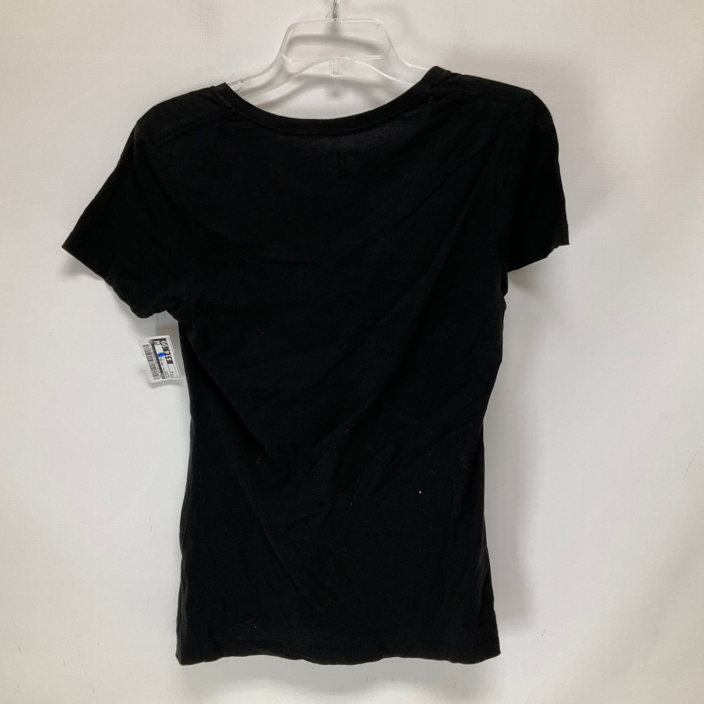 Black Athletic Top Short Sleeve Nfl, Size S