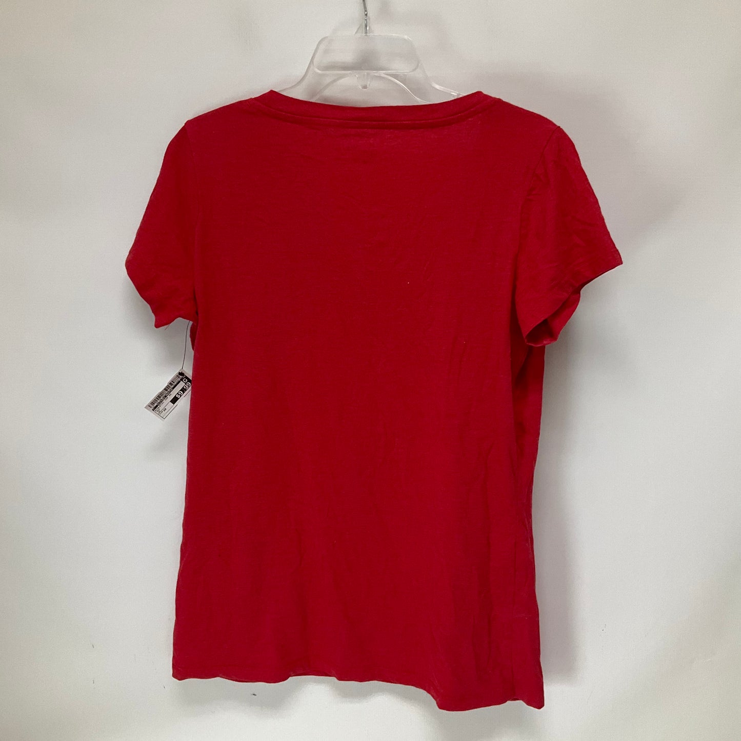 Red Athletic Top Short Sleeve Clothes Mentor, Size 2x