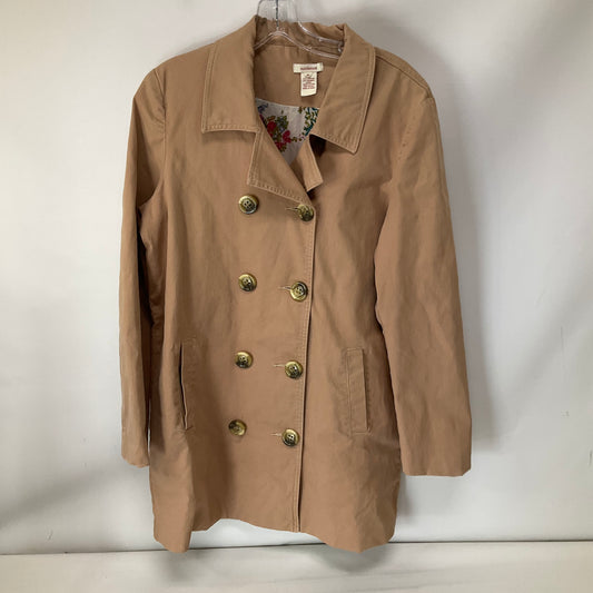 Coat Peacoat By Sundance In Tan, Size: M