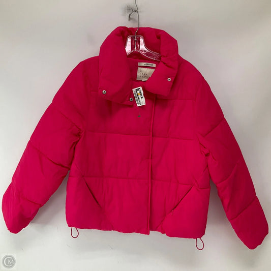 Jacket Puffer & Quilted By A New Day In Pink, Size: S