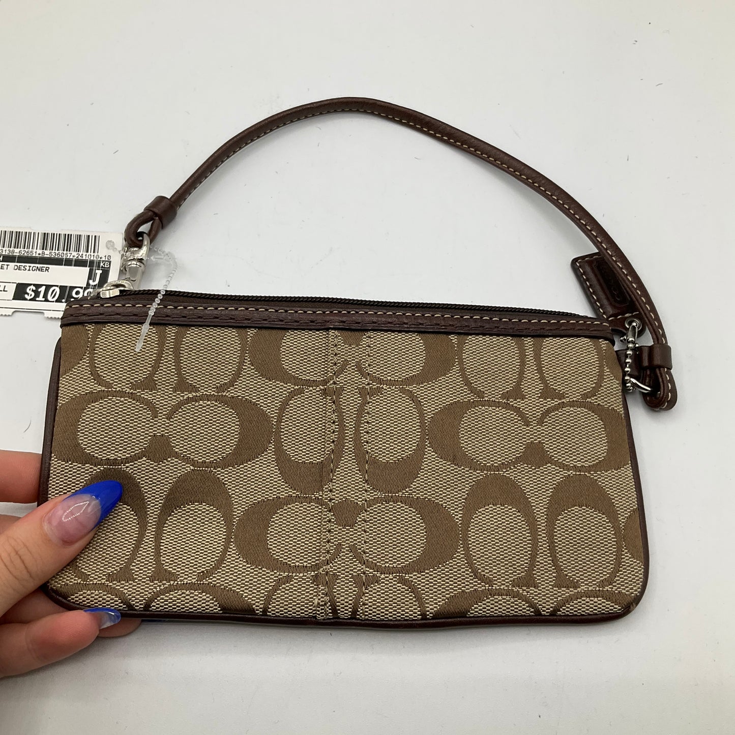 Wristlet Designer By Coach, Size: Small