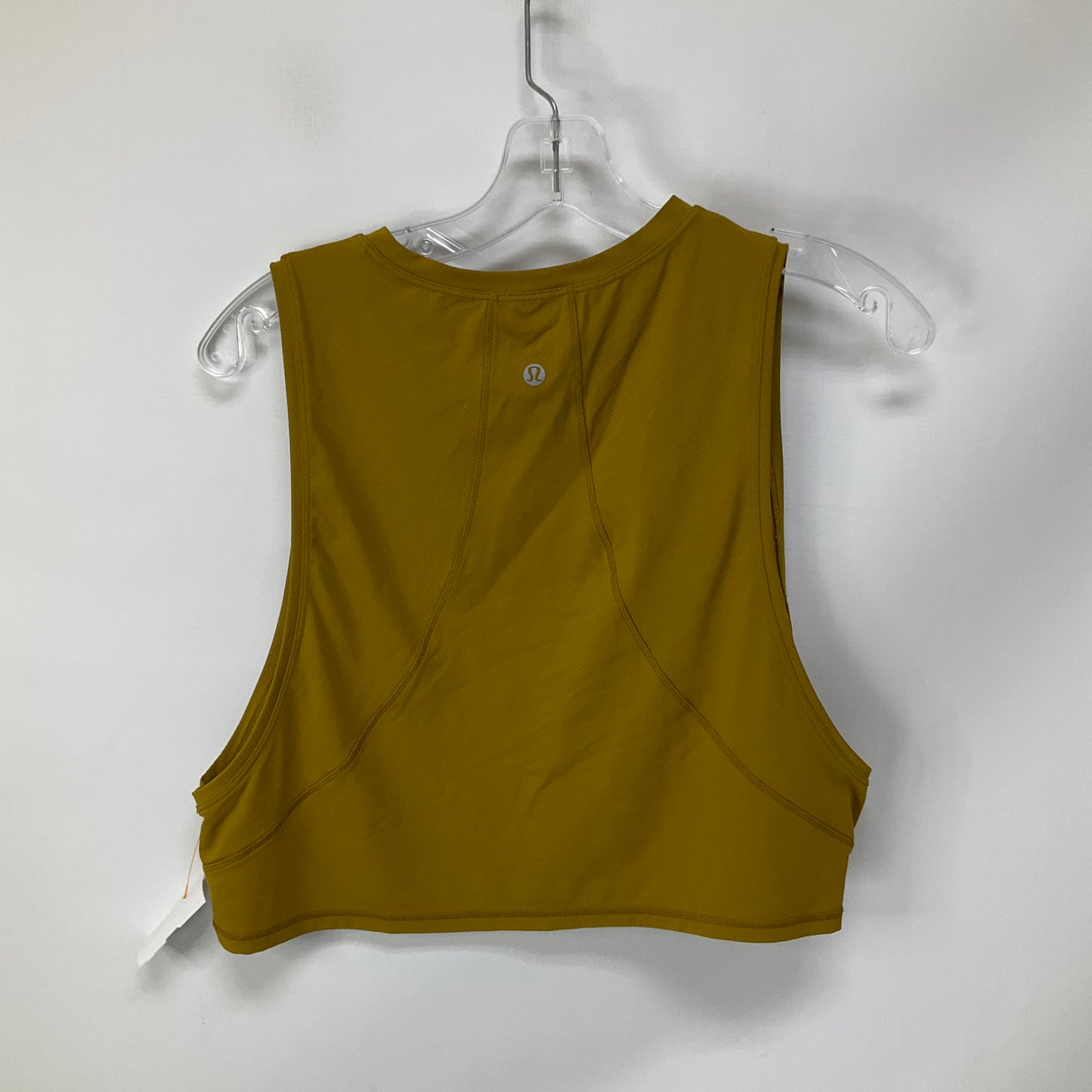 Athletic Tank Top By Lululemon In Yellow, Size: 8