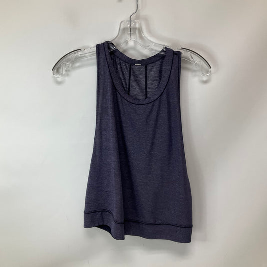 Athletic Tank Top By Lululemon In Purple, Size: 8