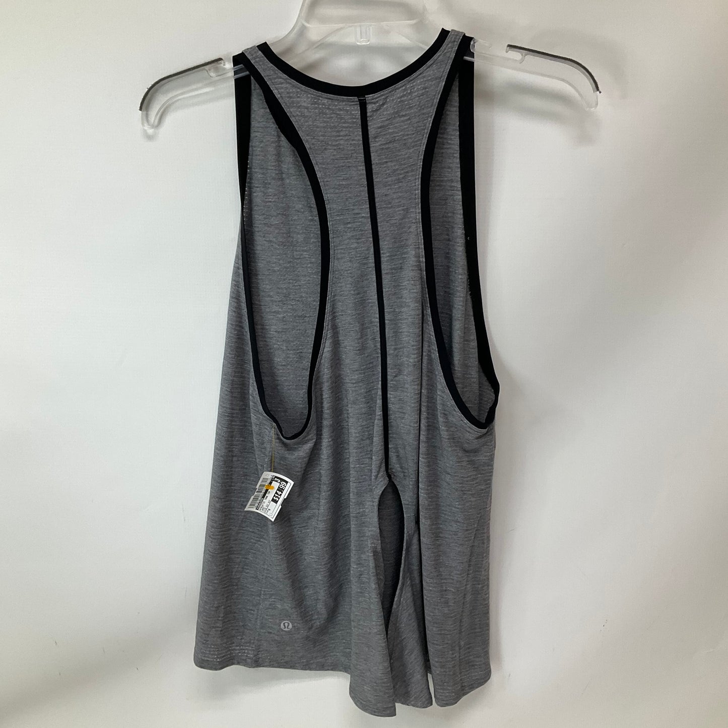 Athletic Tank Top By Lululemon In Grey, Size: 6