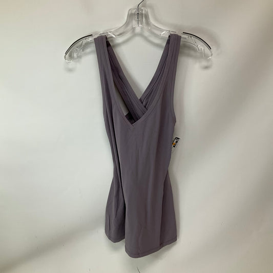 Athletic Tank Top By Lululemon In Purple, Size: 8