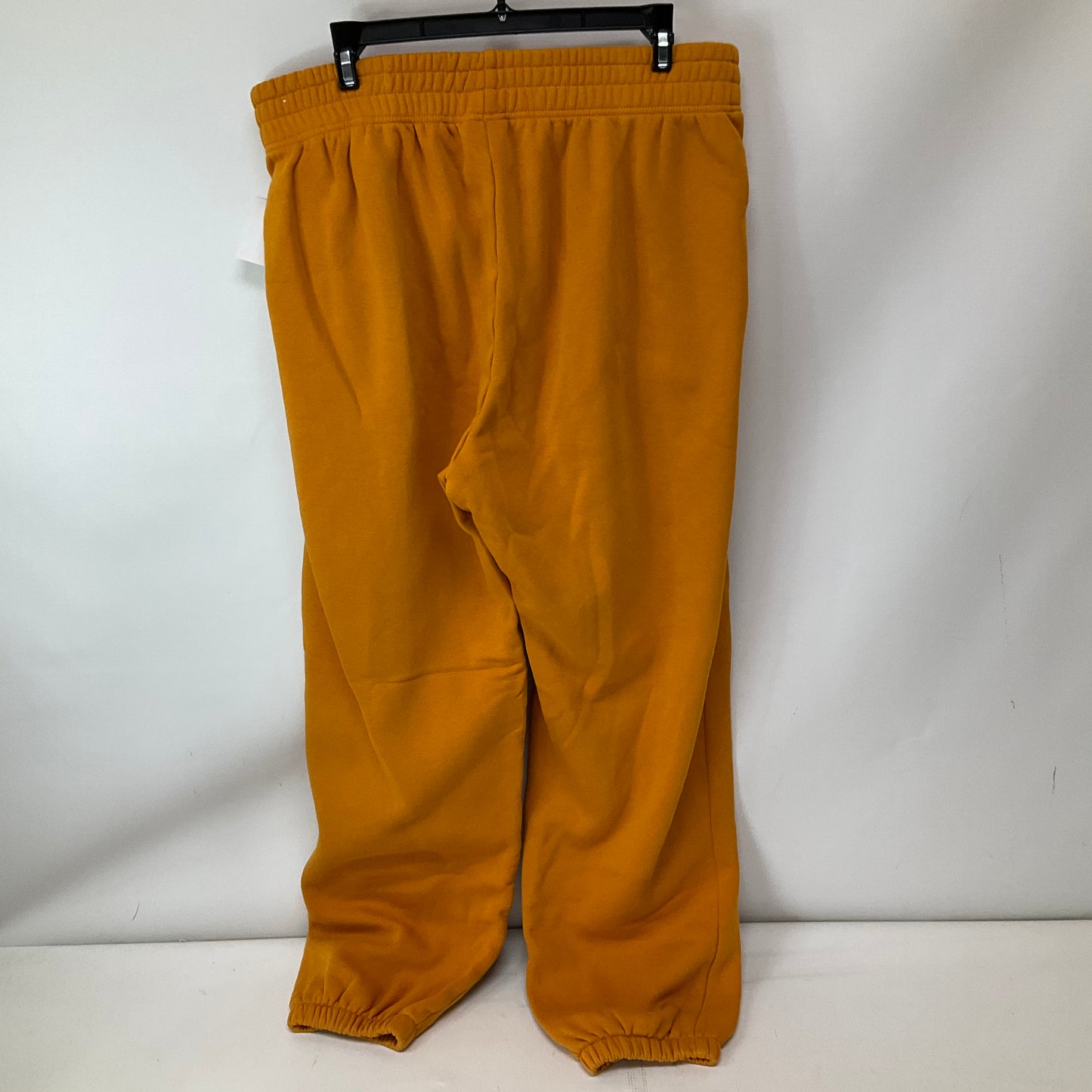 Athletic Pants By Nike Apparel In Yellow, Size: L