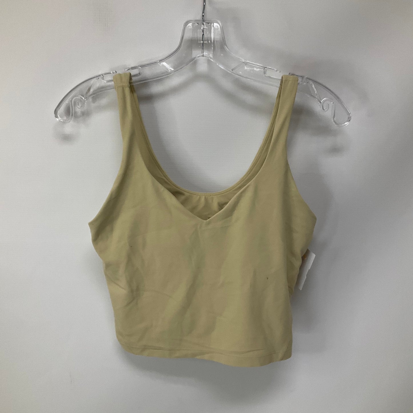 Athletic Tank Top By Lululemon In Tan, Size: 8