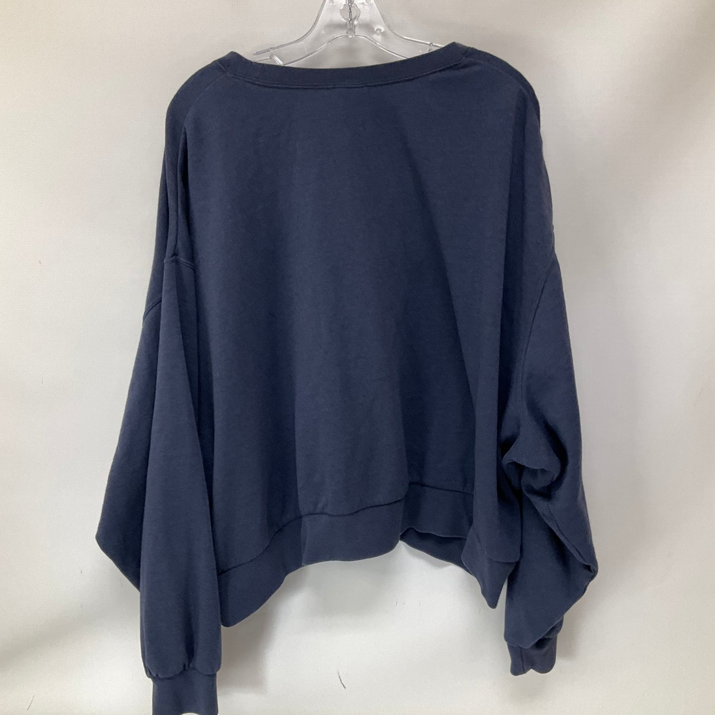 Athletic Sweatshirt Crewneck By Nike Apparel In Blue, Size: 3x