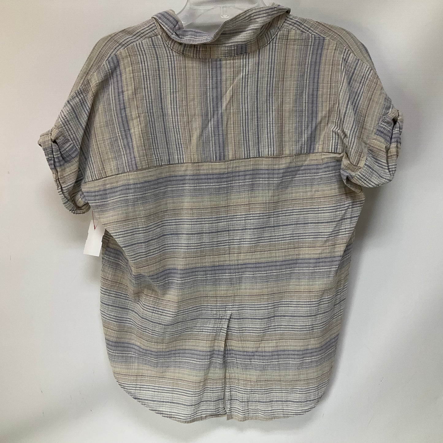 Top Short Sleeve By Madewell In Blue, Size: S