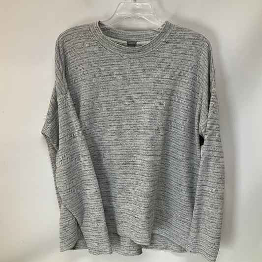 Top Long Sleeve By Aerie In Grey, Size: S