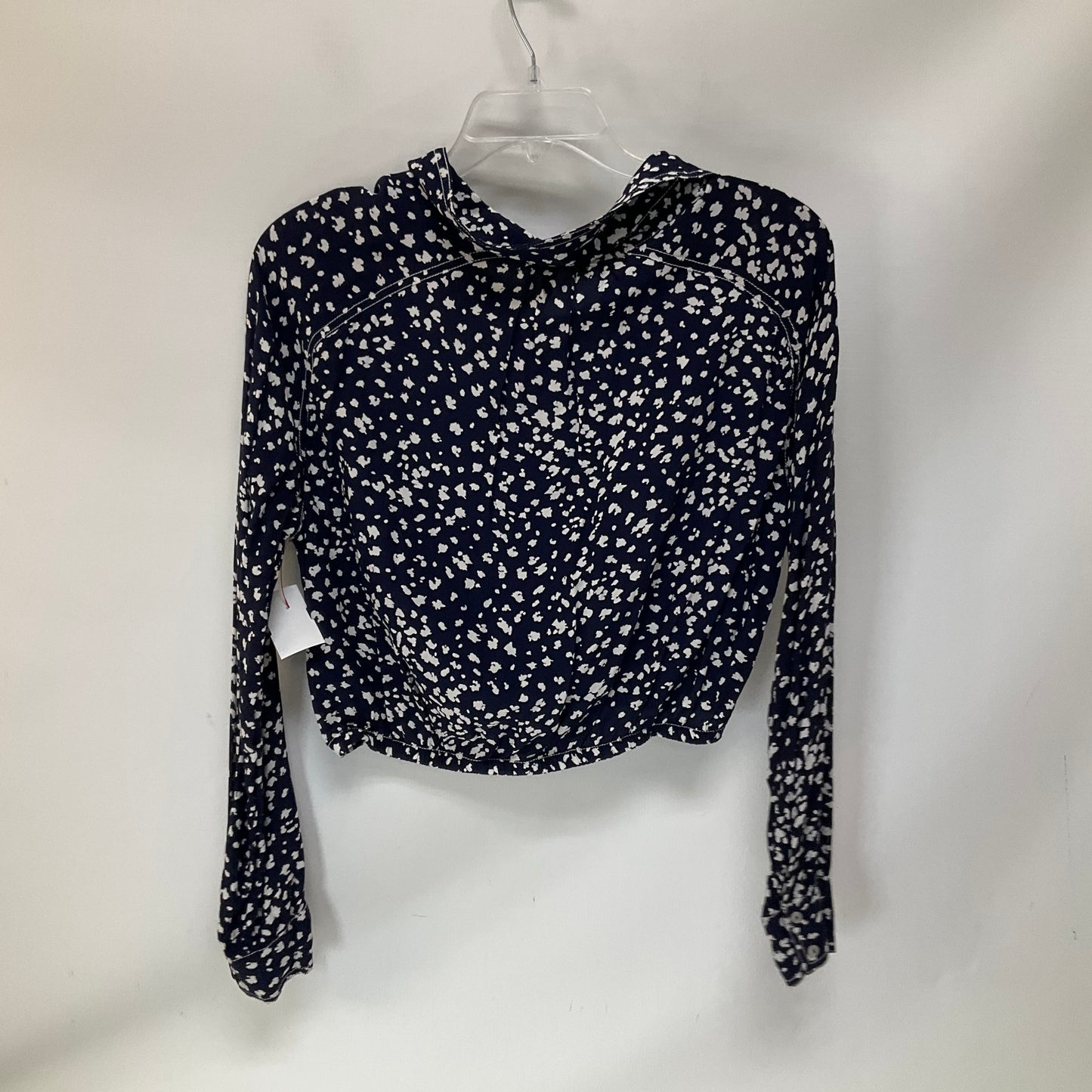 Top Long Sleeve By Free People In Blue, Size: Xs