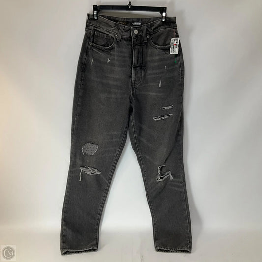 Jeans Straight By Old Navy In Grey Denim, Size: 4