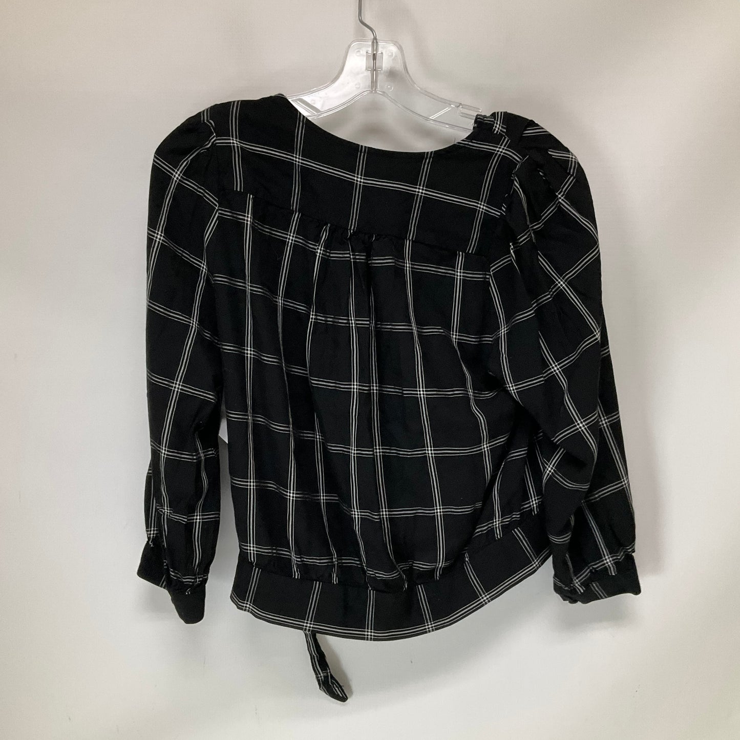 Top Long Sleeve By Madewell In Black, Size: L