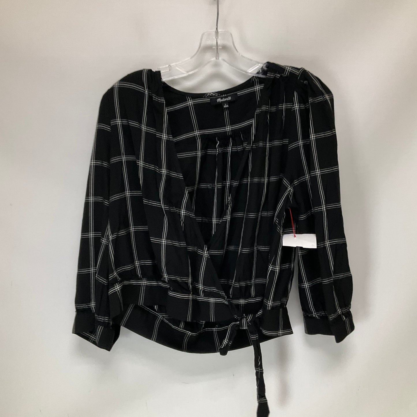 Top Long Sleeve By Madewell In Black, Size: L