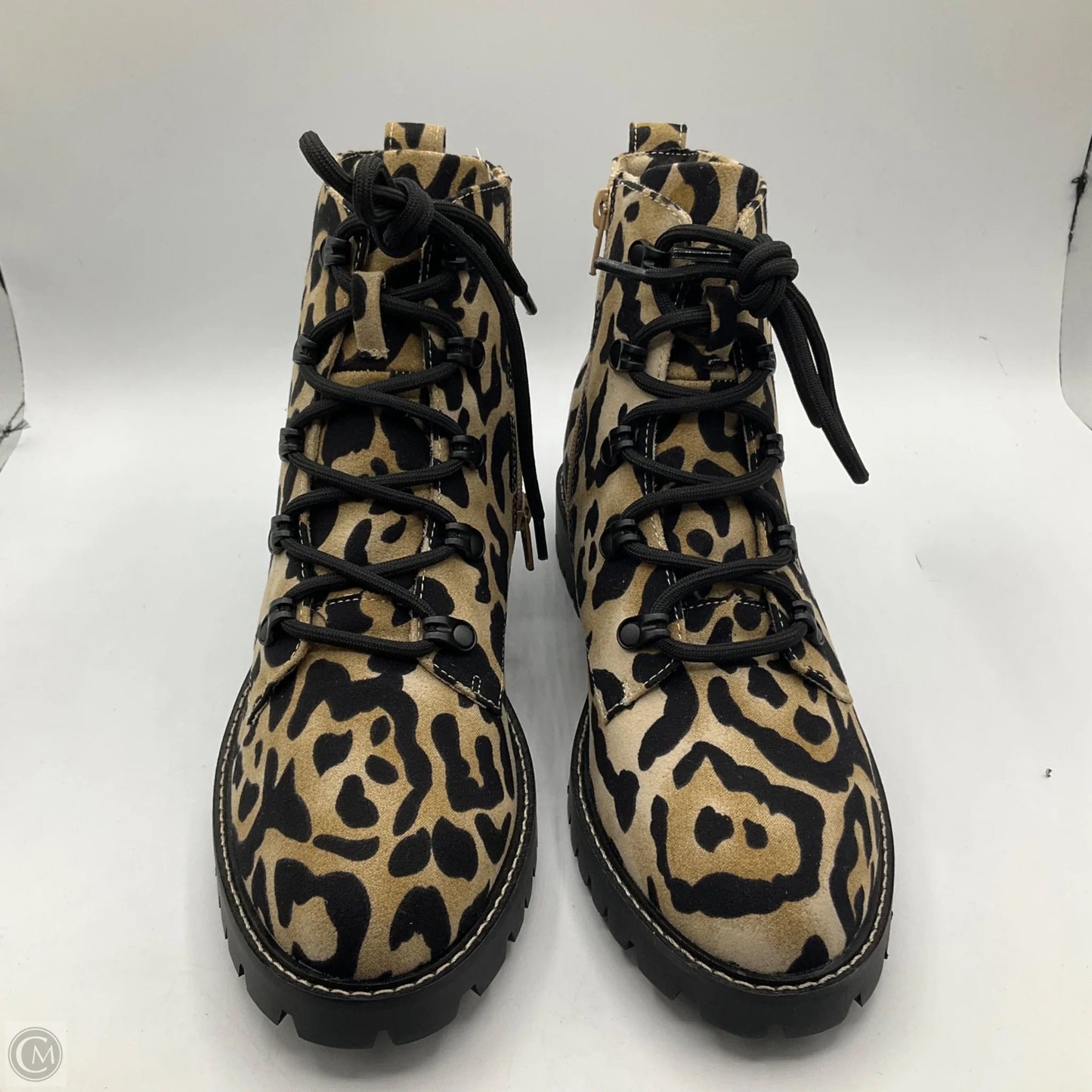 Boots Ankle Flats By Band Of Gypsies In Animal Print, Size: 6.5