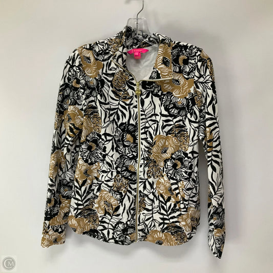 Top Long Sleeve Designer By Lilly Pulitzer In Tan, Size: Xs