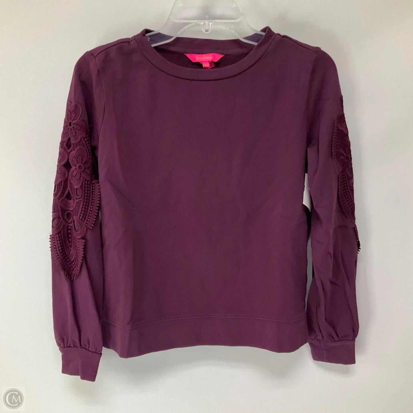 Top Long Sleeve Designer By Lilly Pulitzer In Purple, Size: Xxs
