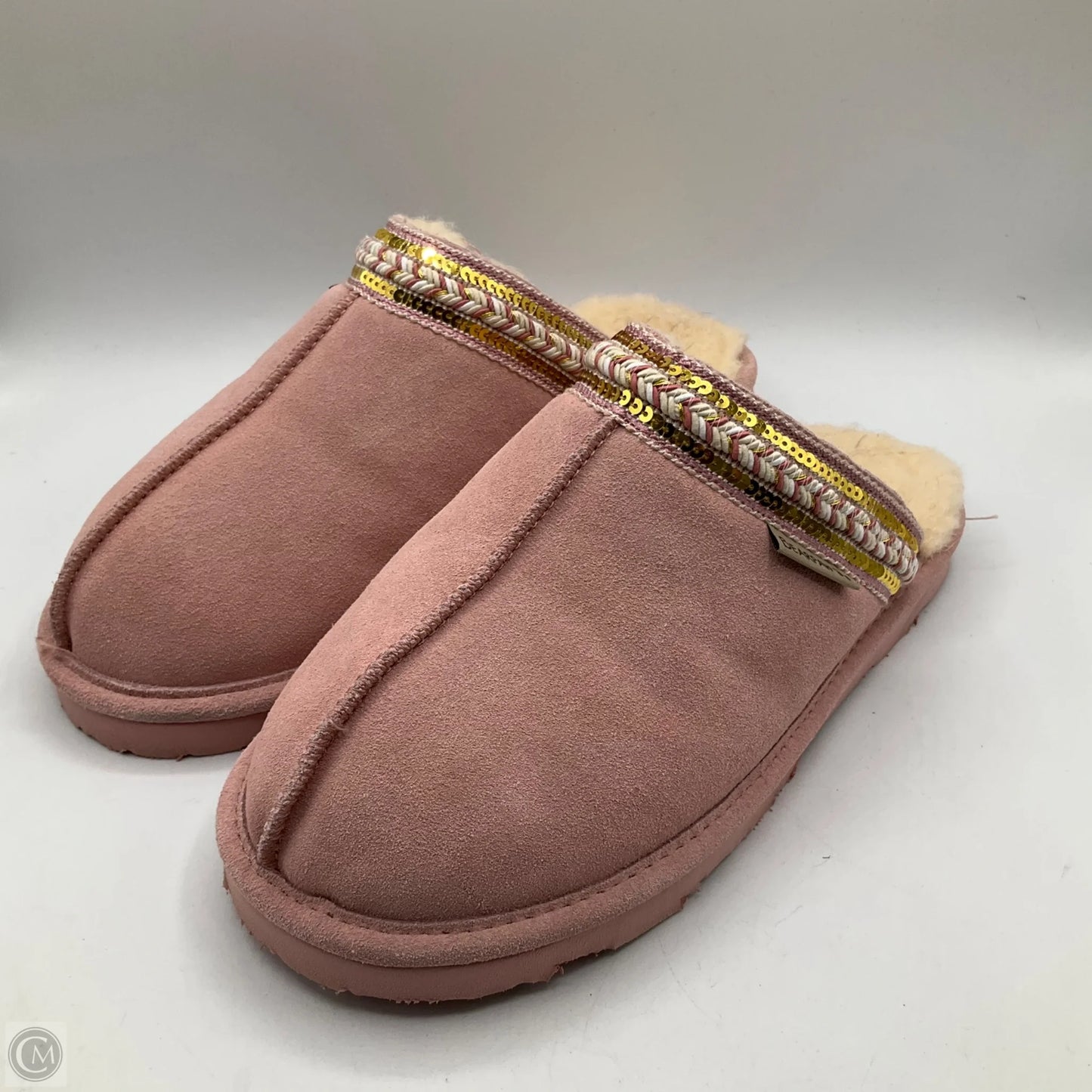 Shoes Flats By Bearpaw In Pink, Size: 10