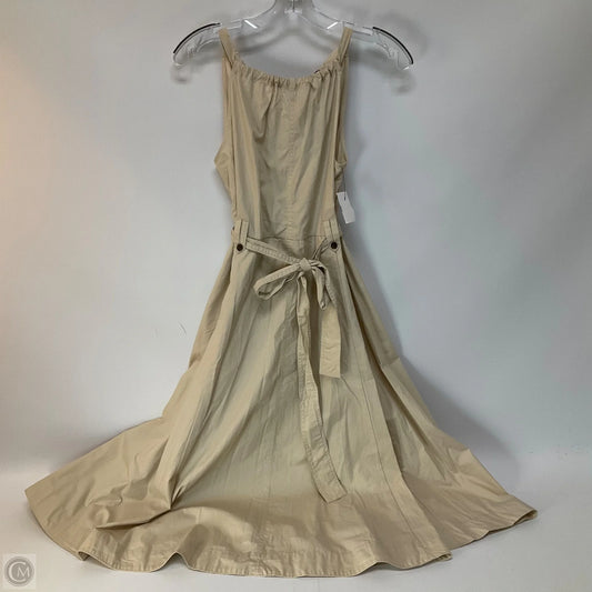 Dress Casual Maxi By Banana Republic In Tan, Size: Xs