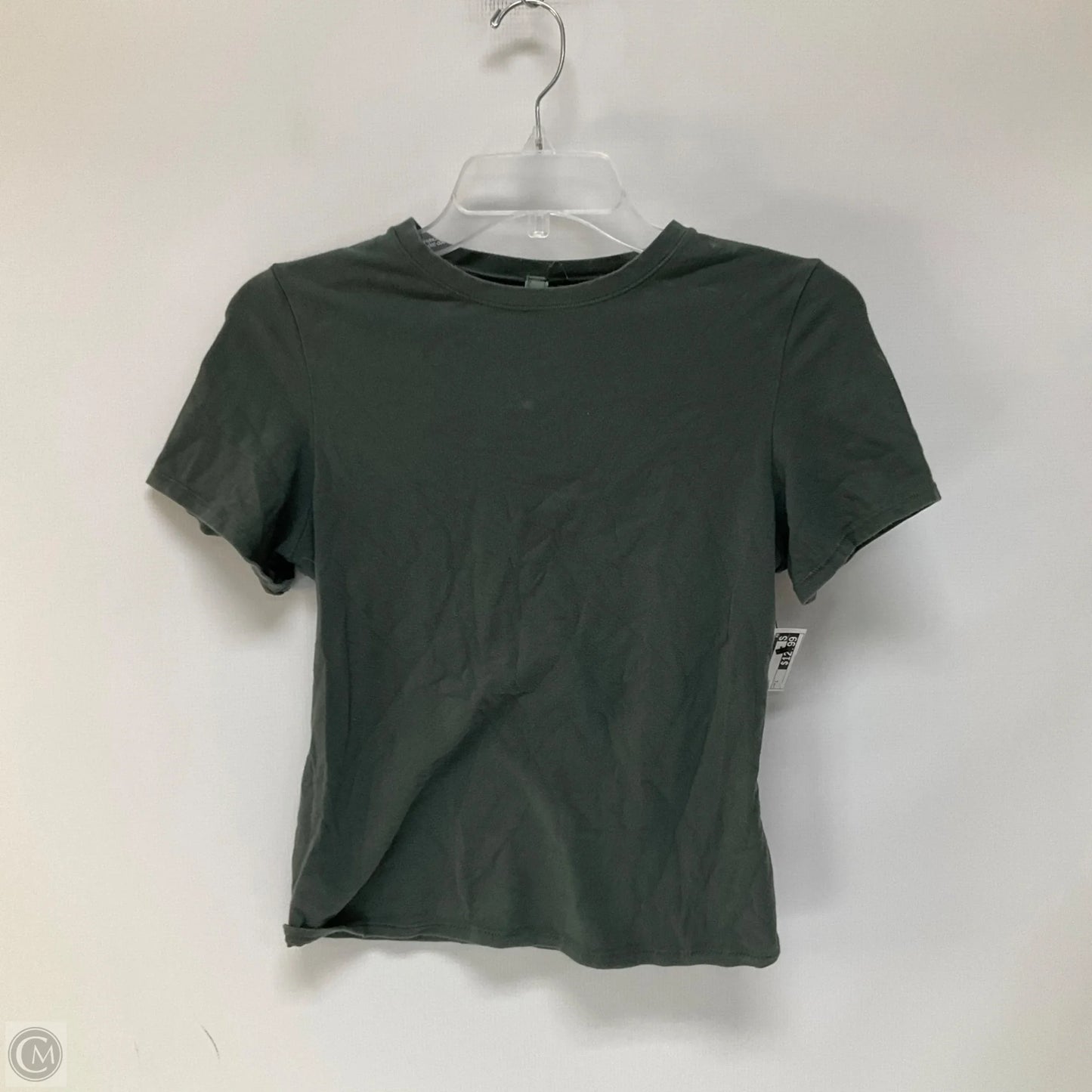 Top Short Sleeve By Skims In Green, Size: L