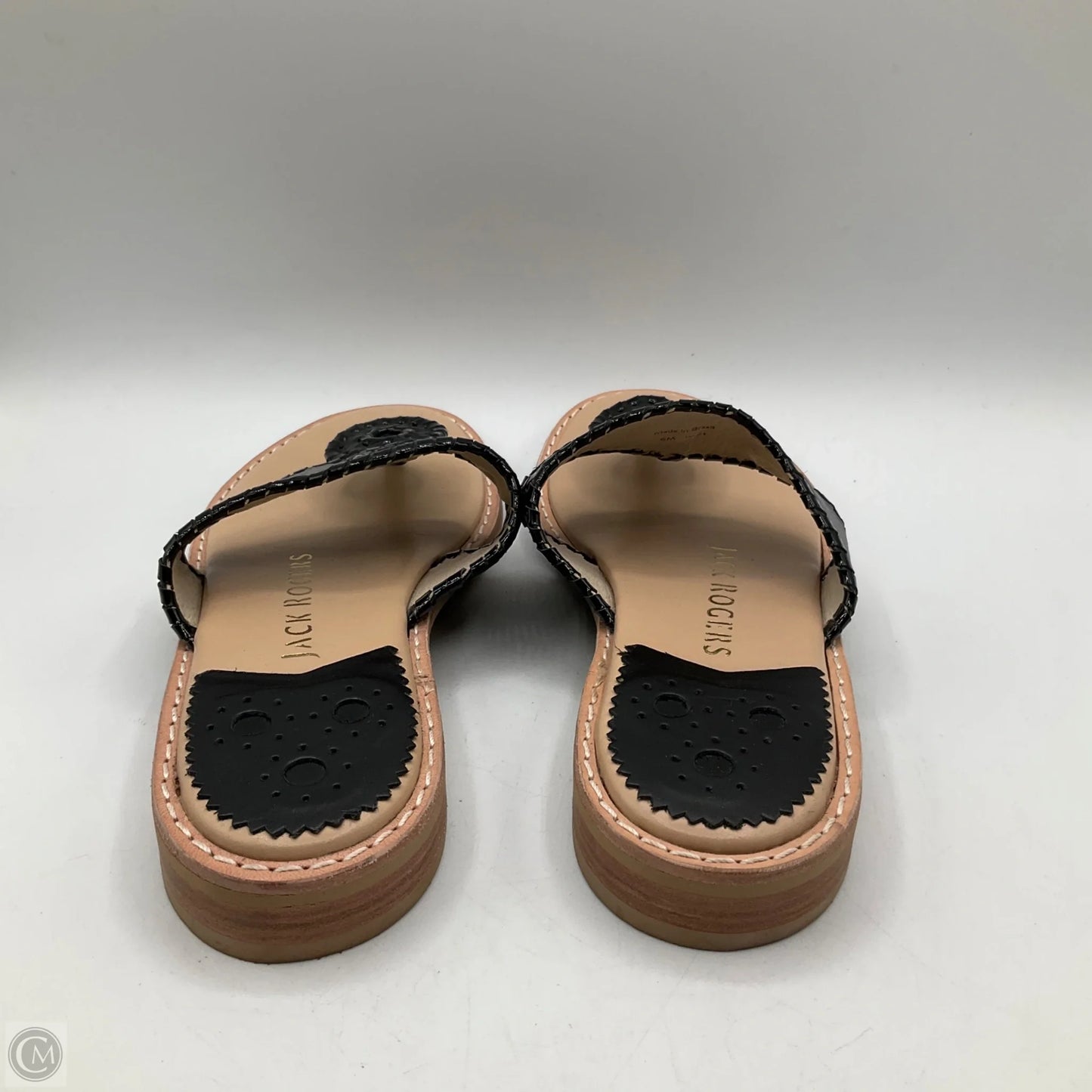 Sandals Flats By Jack Rogers In Black, Size: 6