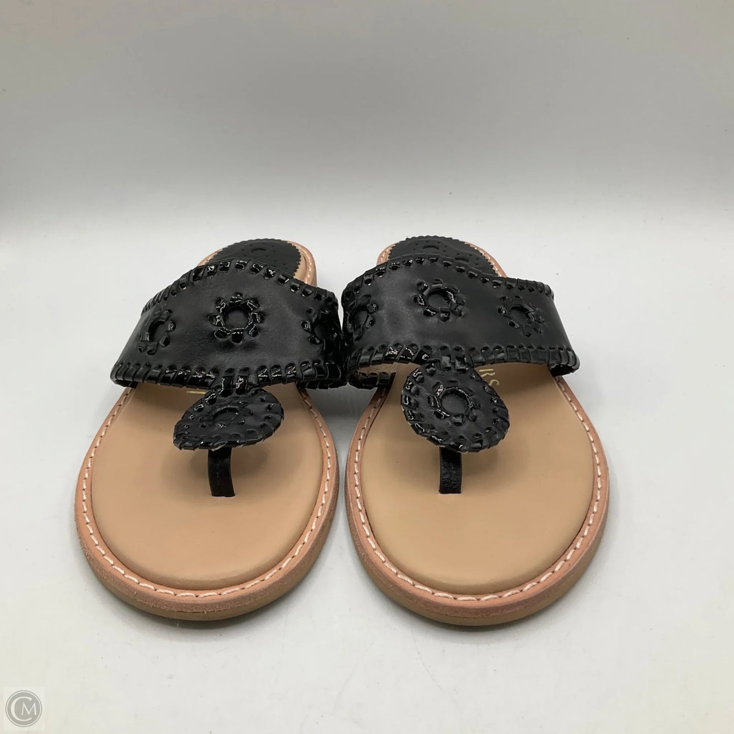 Sandals Flats By Jack Rogers In Black, Size: 6