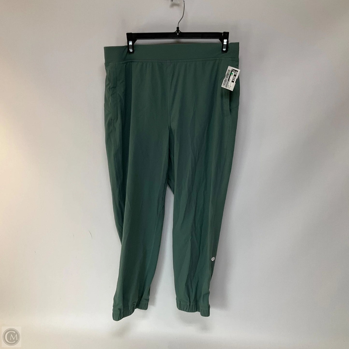 Athletic Pants By Lululemon In Green, Size: 8