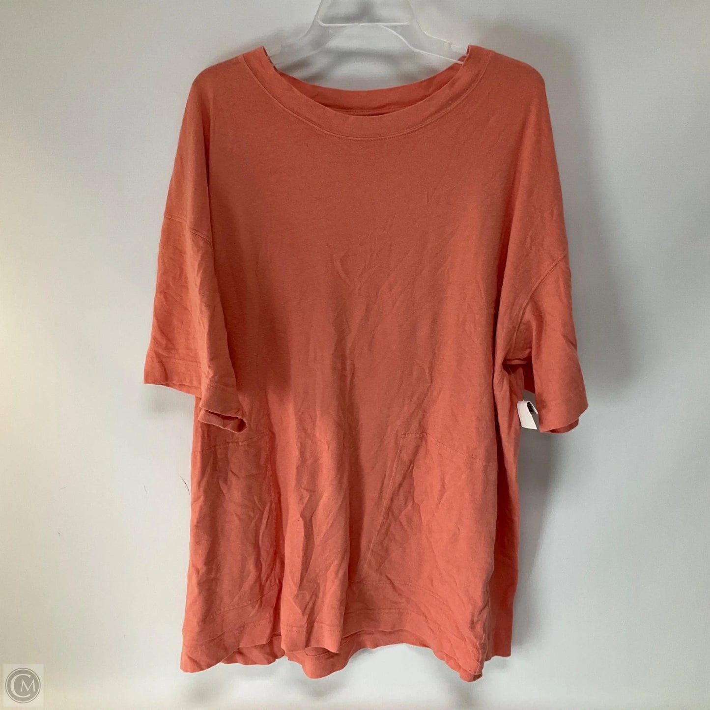 Top Short Sleeve By Free People In Pink, Size: M