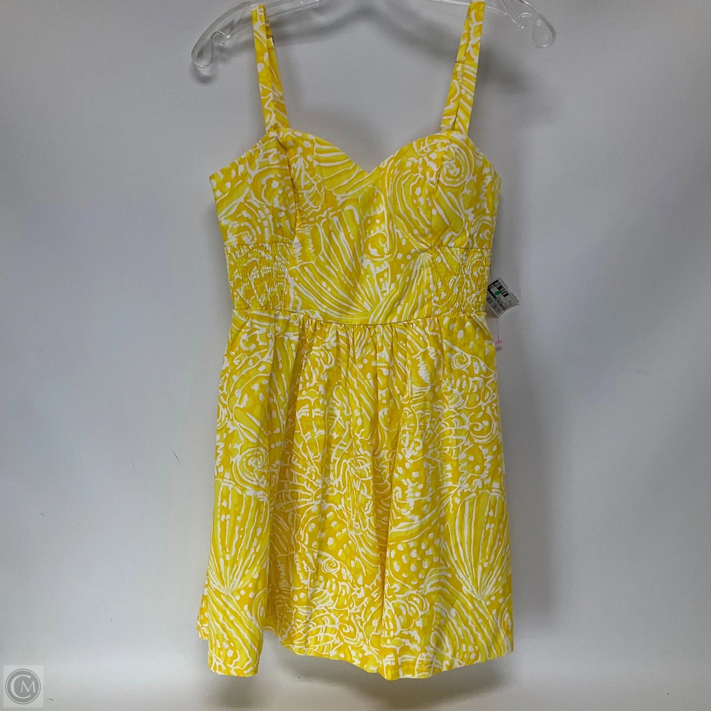 Dress Designer By Lilly Pulitzer In Yellow, Size: 8