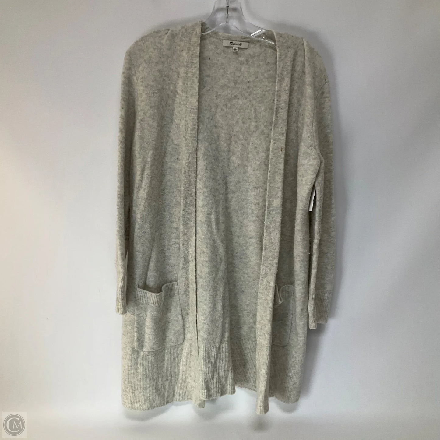 Sweater Cardigan By Madewell In Grey, Size: Xs