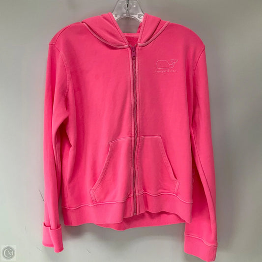 Athletic Jacket By Vineyard Vines In Pink, Size: S
