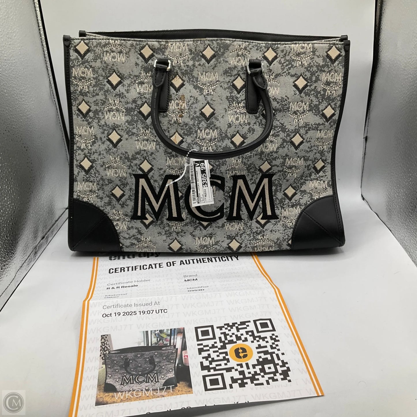Handbag Luxury Designer By Mcm, Size: Medium
