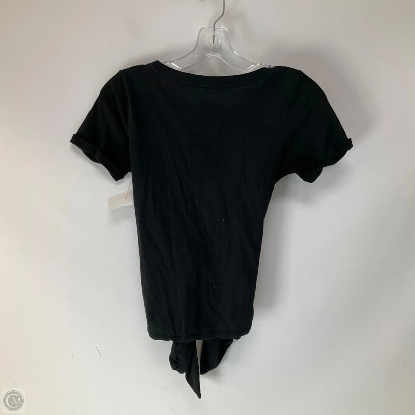 Top Short Sleeve By Anthropologie In Black, Size: Xs