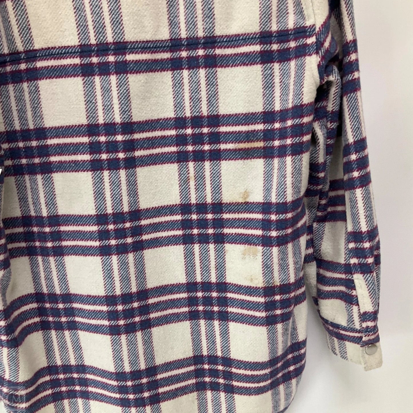 Jacket Shirt By Joie In Blue, Size: S