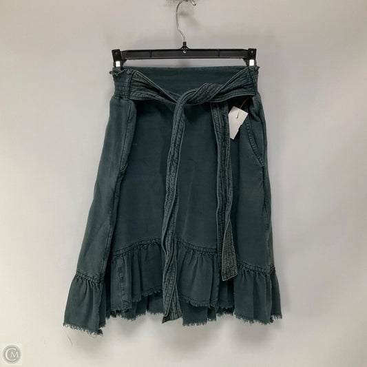 Skirt Mini & Short By Anthropologie In Grey, Size: S