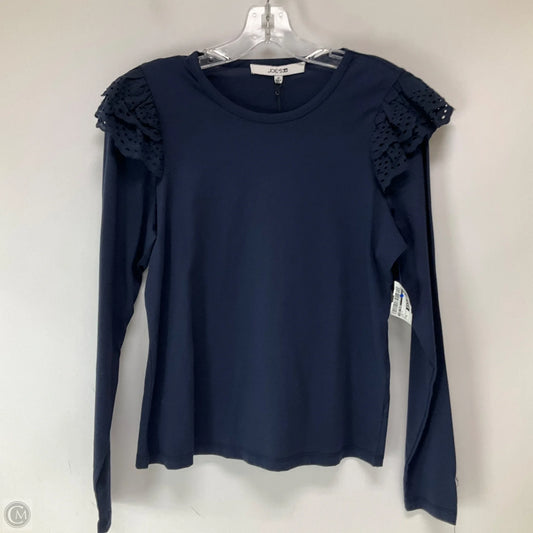 Top Long Sleeve By Joes Jeans In Blue, Size: M