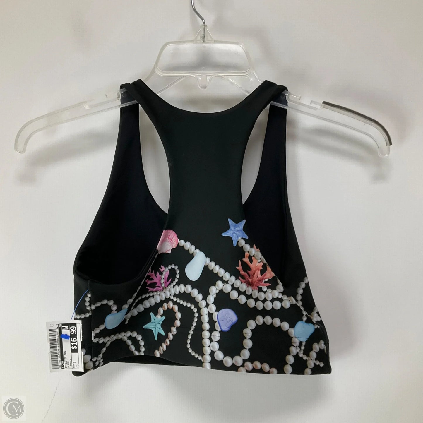 Athletic Bra By Cma In Black, Size: S