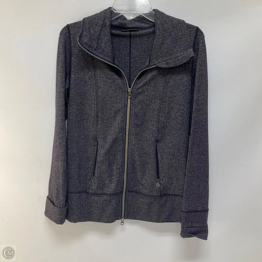Athletic Jacket By Lululemon In Grey, Size: 6