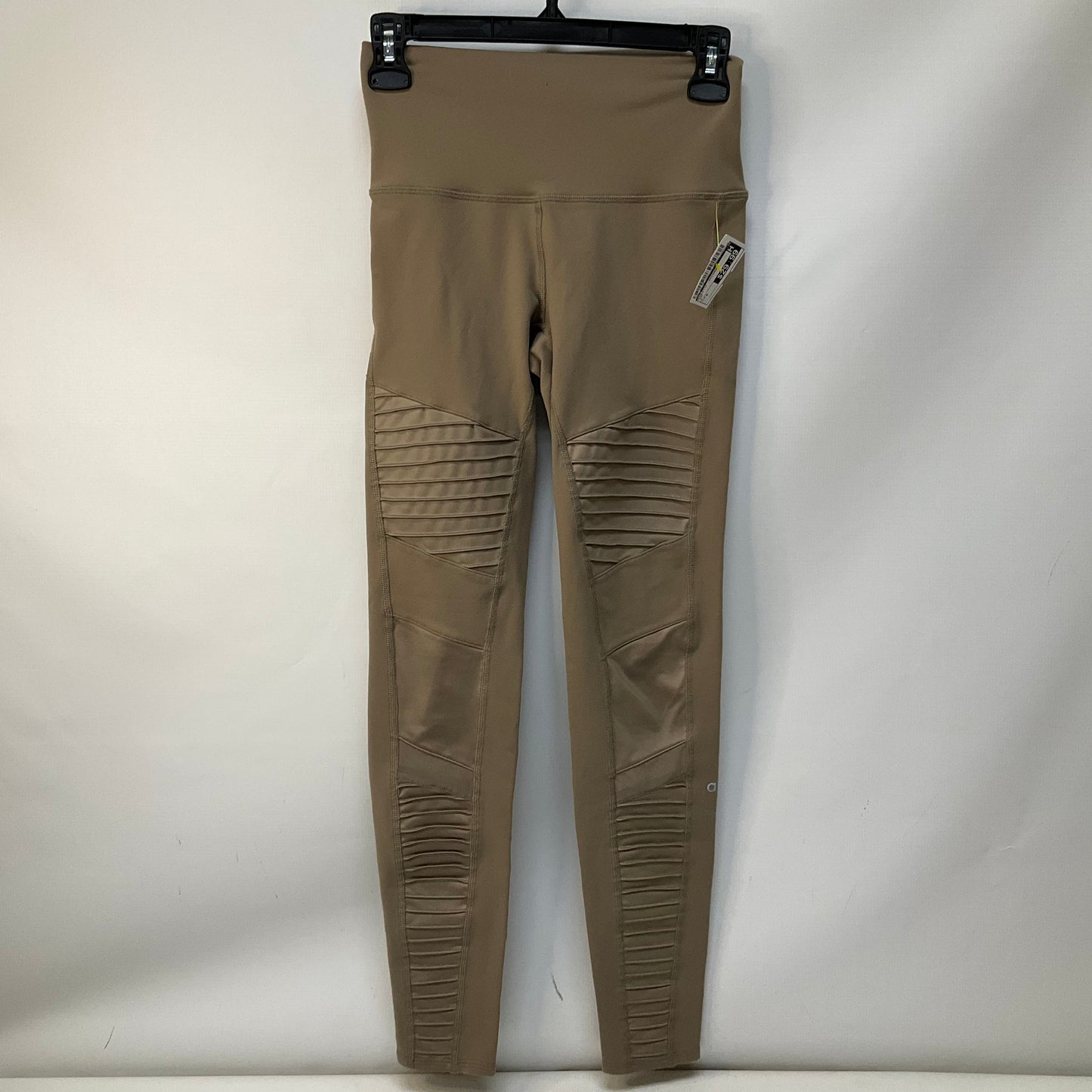 Athletic Leggings By Alo In Tan, Size: S