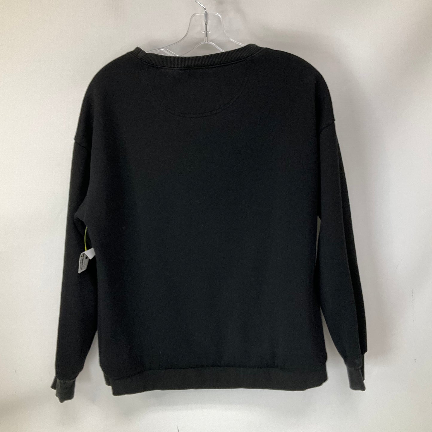 Athletic Top Long Sleeve Crewneck By Cmb In Black, Size: M