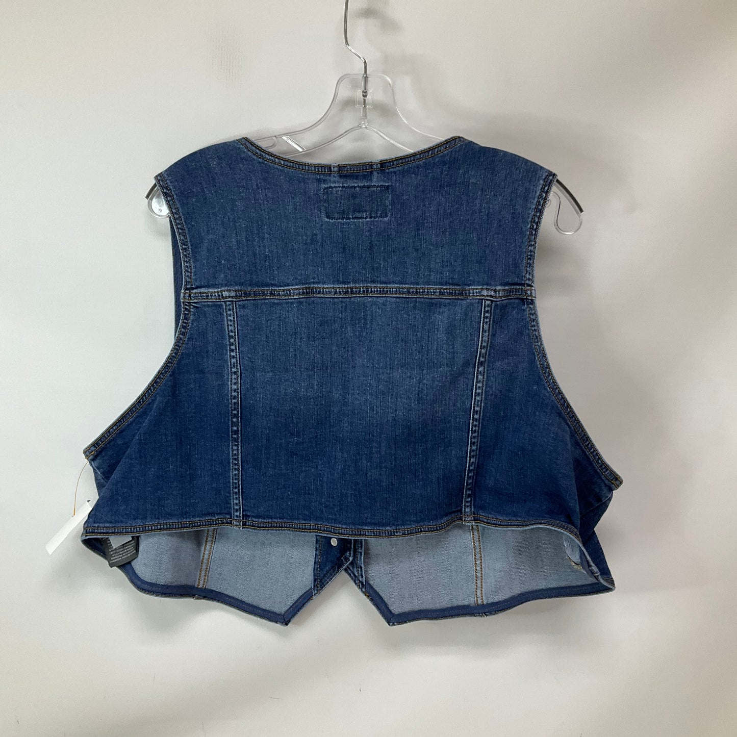 Vest Other By Torrid In Blue Denim, Size: 3x