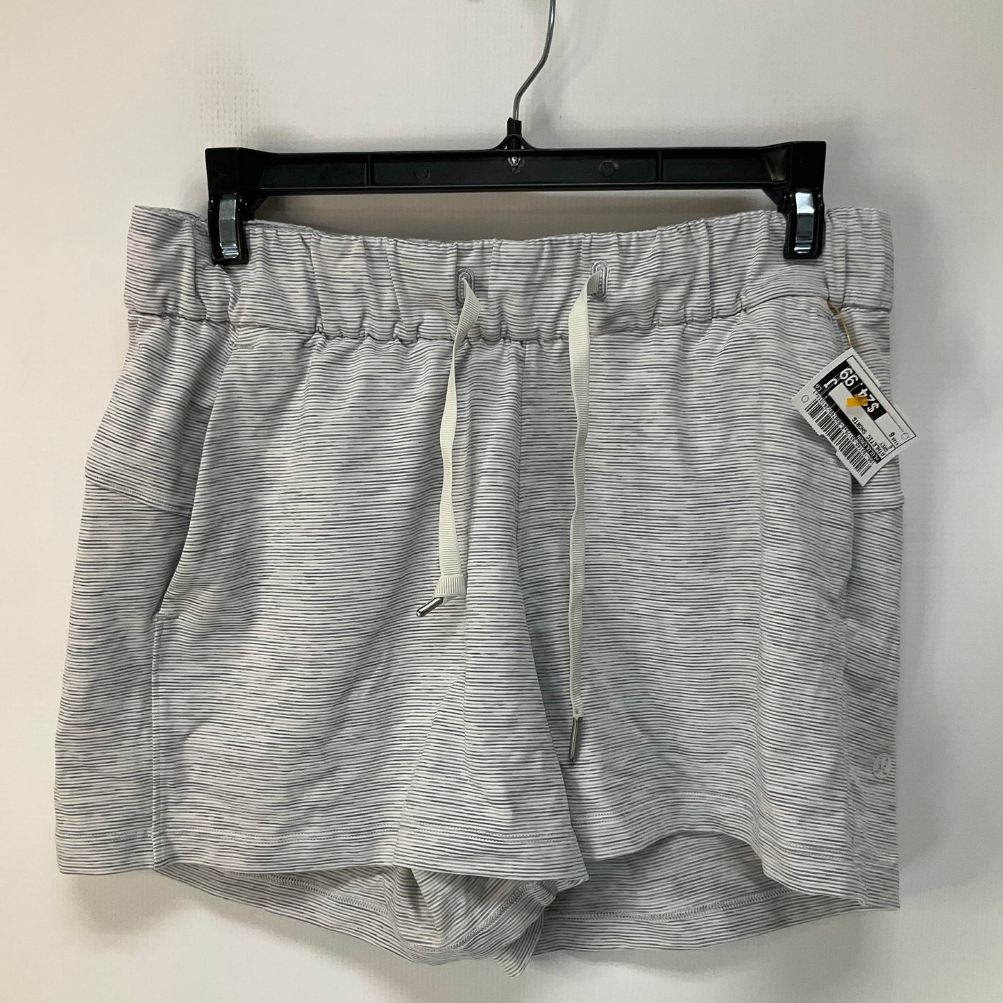 Athletic Shorts By Lululemon In Grey, Size: 6