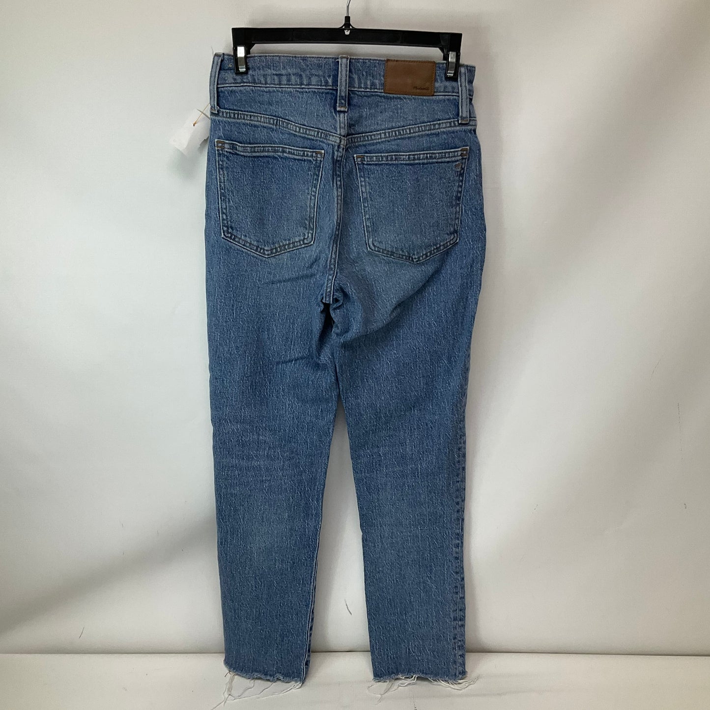 Jeans Straight By Madewell In Blue Denim, Size: 0