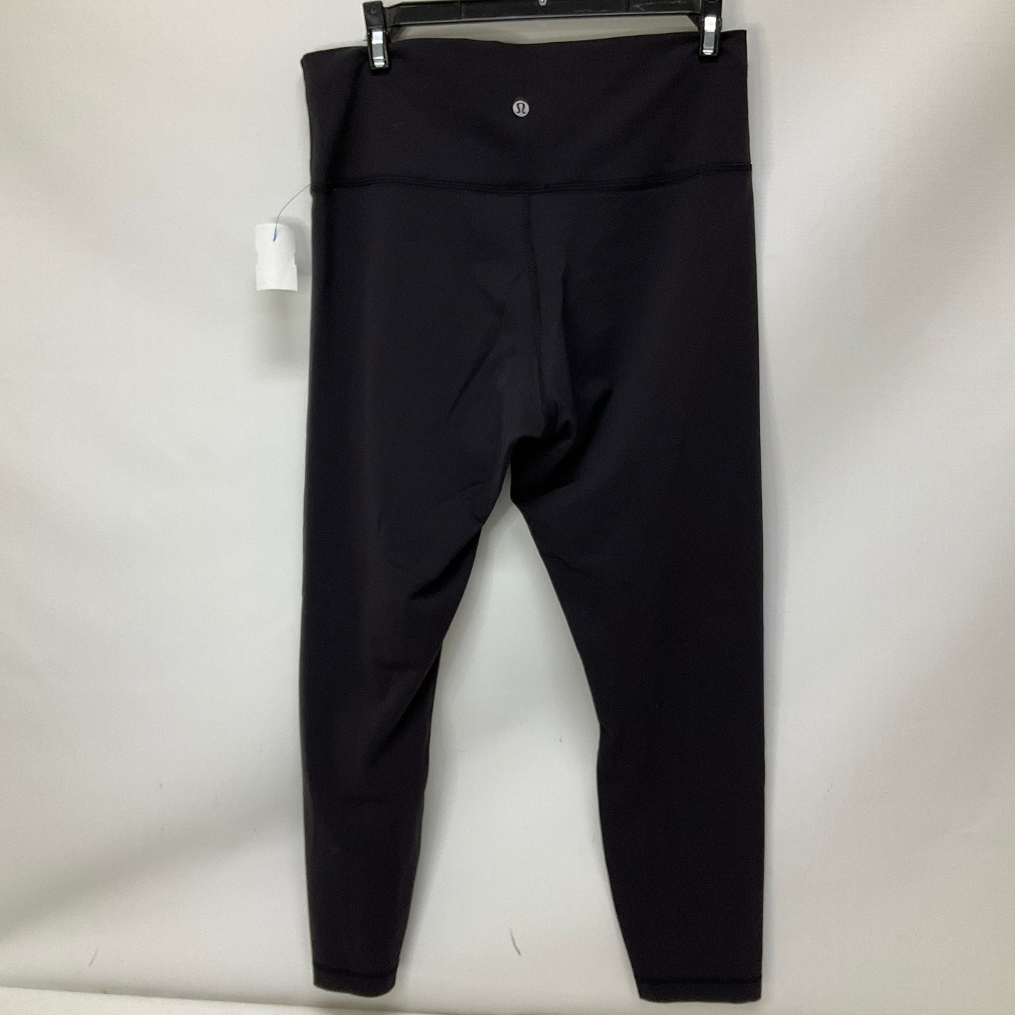 Athletic Leggings Capris By Lululemon In Black, Size: 12