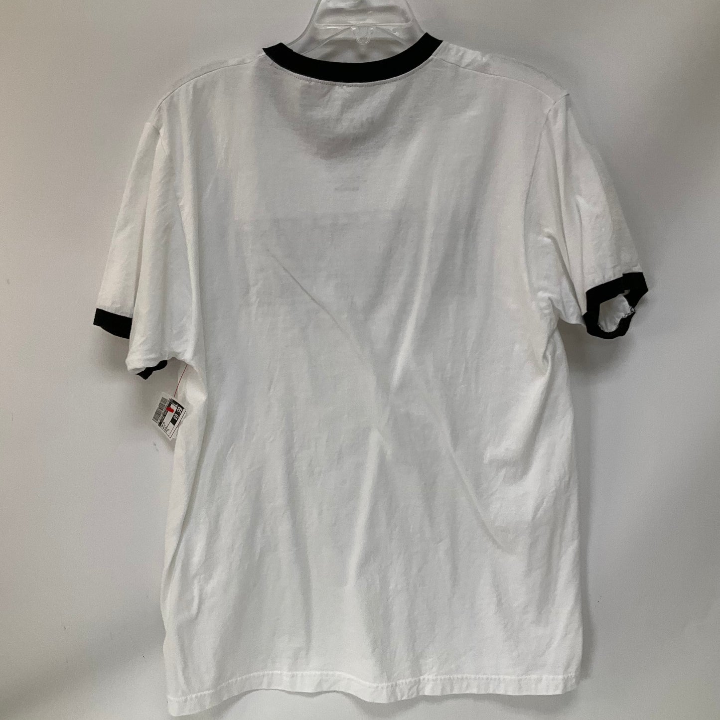 Top Short Sleeve By Clothes Mentor In White, Size: L