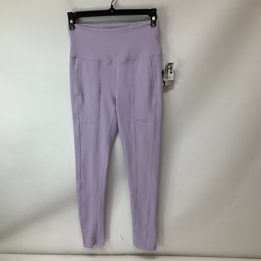 Athletic Leggings By Free People In Purple, Size: Xs