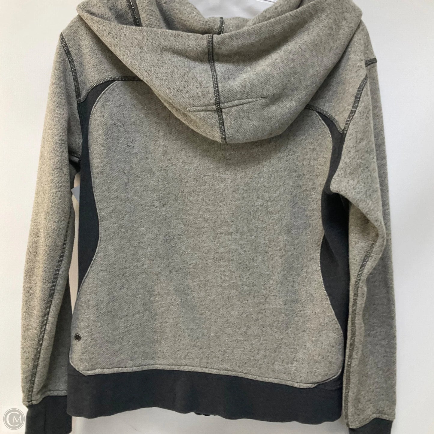 Athletic Jacket By Lululemon In Grey, Size: 6