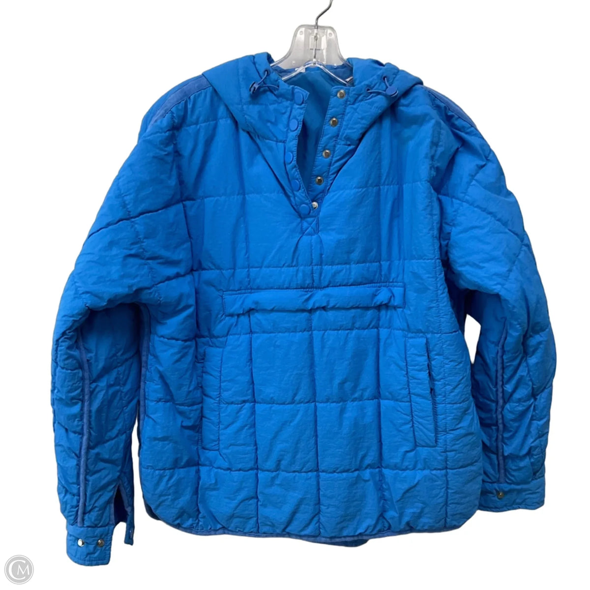 Jacket Shirt By Cmf In Blue, Size: M